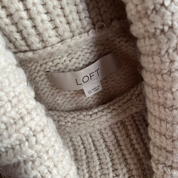 Loft cozy turtleneck sweater XS - Picture 2 of 9